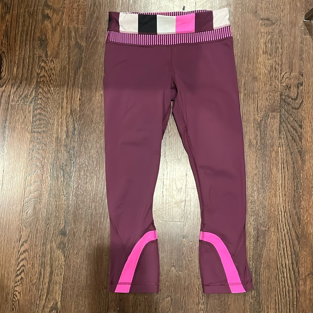 Lululemon cropped leggings